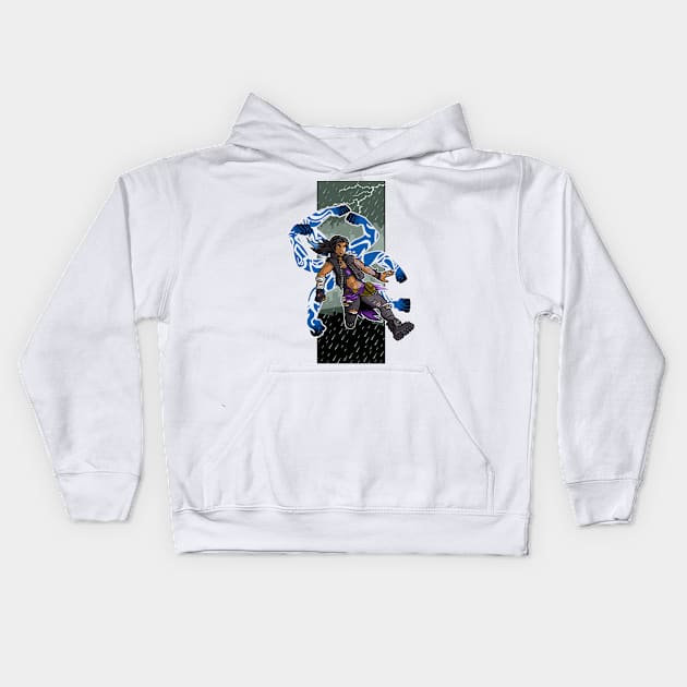 Amara The Siren Borderlands 3 The Tiger of Partali Kids Hoodie by ProjectX23